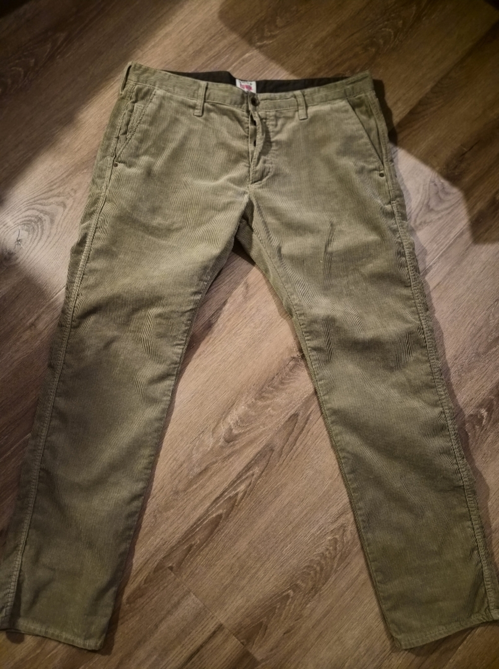 Edwin Tan Corduroy Trousers 38 x 32